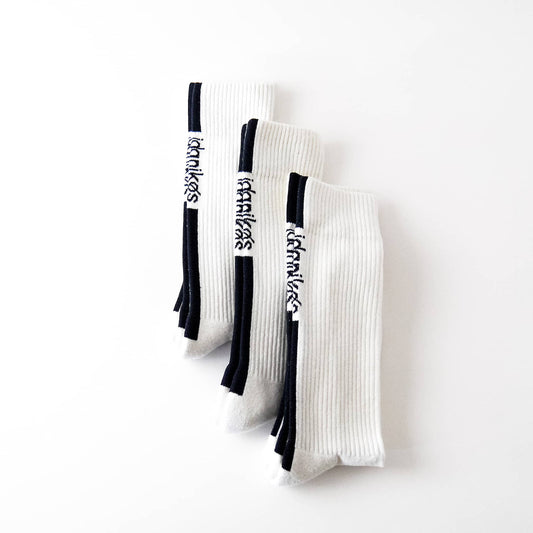 recycled cotton socks - tripack - Idanikos