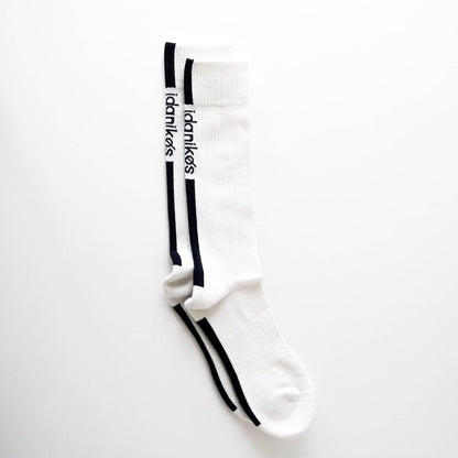 recycled cotton socks - white - Idanikos